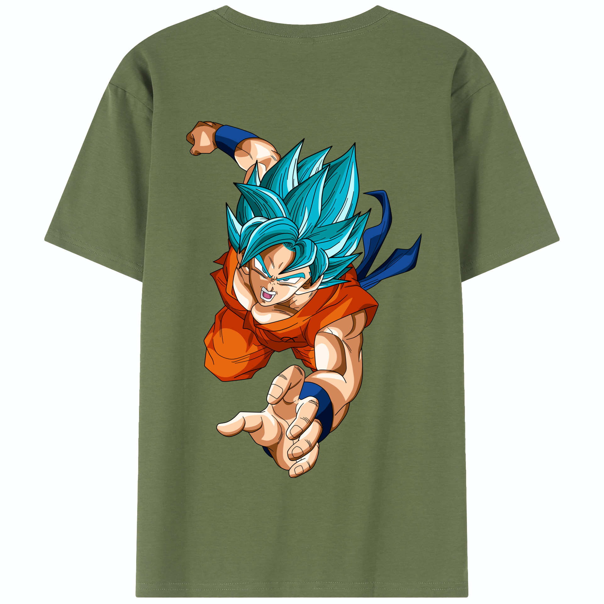 （画像用） ドラゴンボール ベジット DRAGON BALL Vegetto 綿100％半袖Tシャツ（背面プリント）